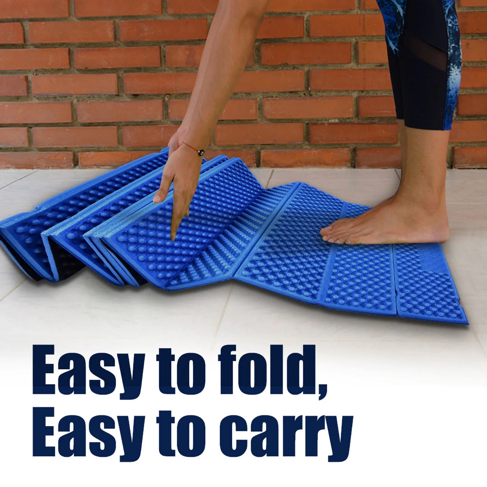 Outdoor Foam Camping Mat – Folding Waterproof Sleeping Pad